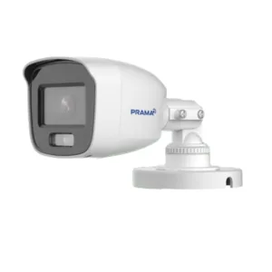 Prama PT-HTD11F0E-PF 2MP Full Color Bullet CCTV Camera with white light LED and plastic housing